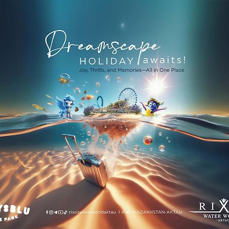 Rixos Water World Aktau - Theme Park Free Access Hotel Exterior foto